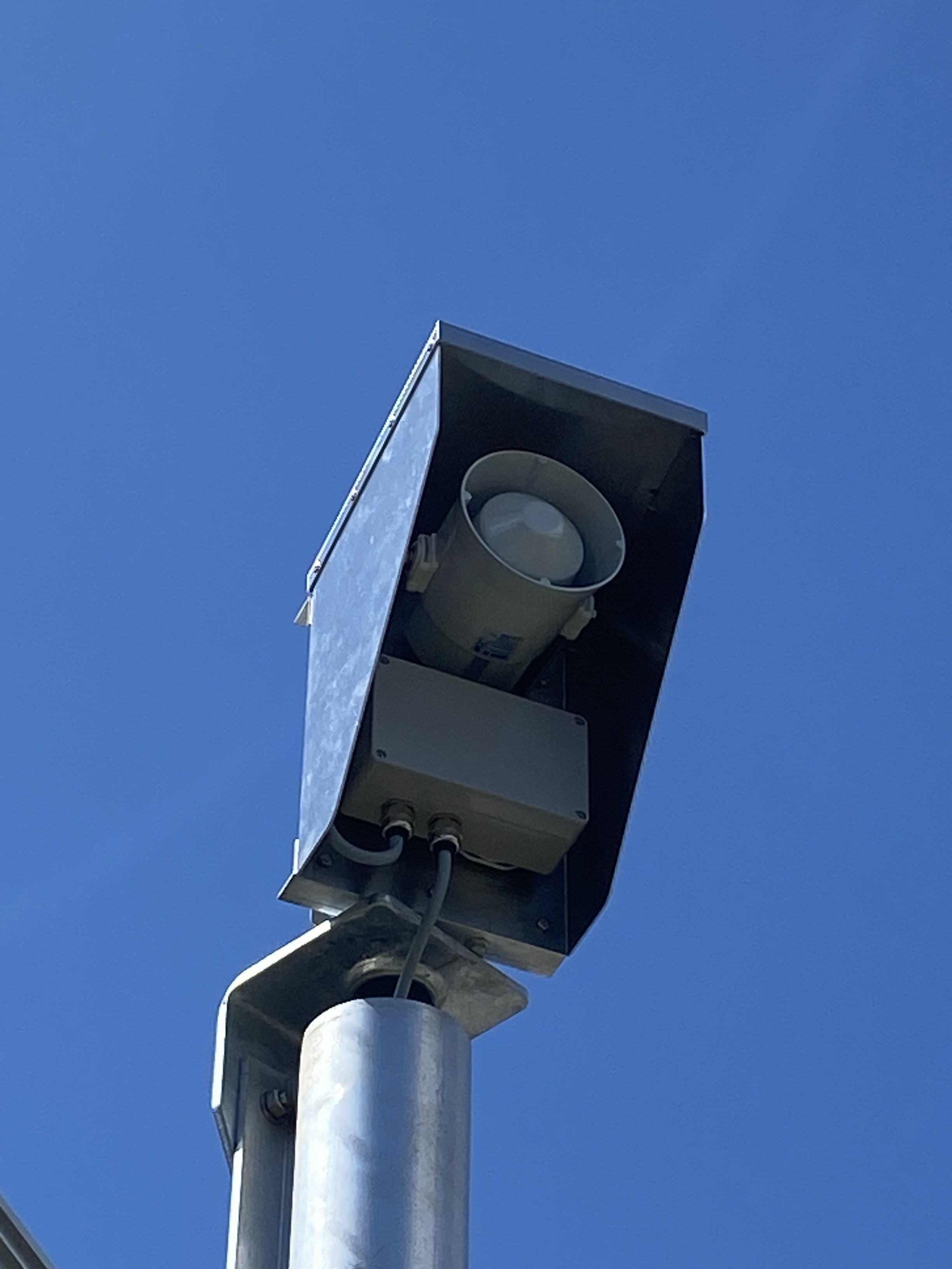 Digital ljudsignal vid industrispår