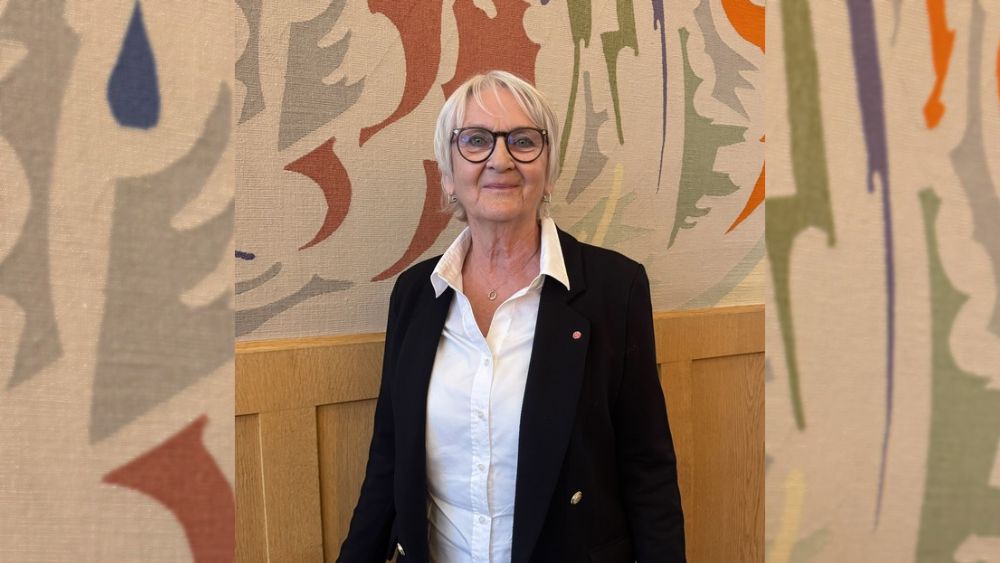 Ålderspresidenten Sara Grimpe Wernersson