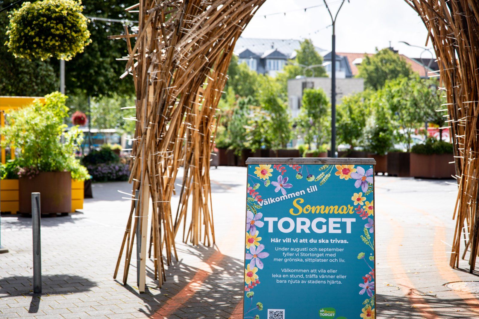 Portik till sommartorget